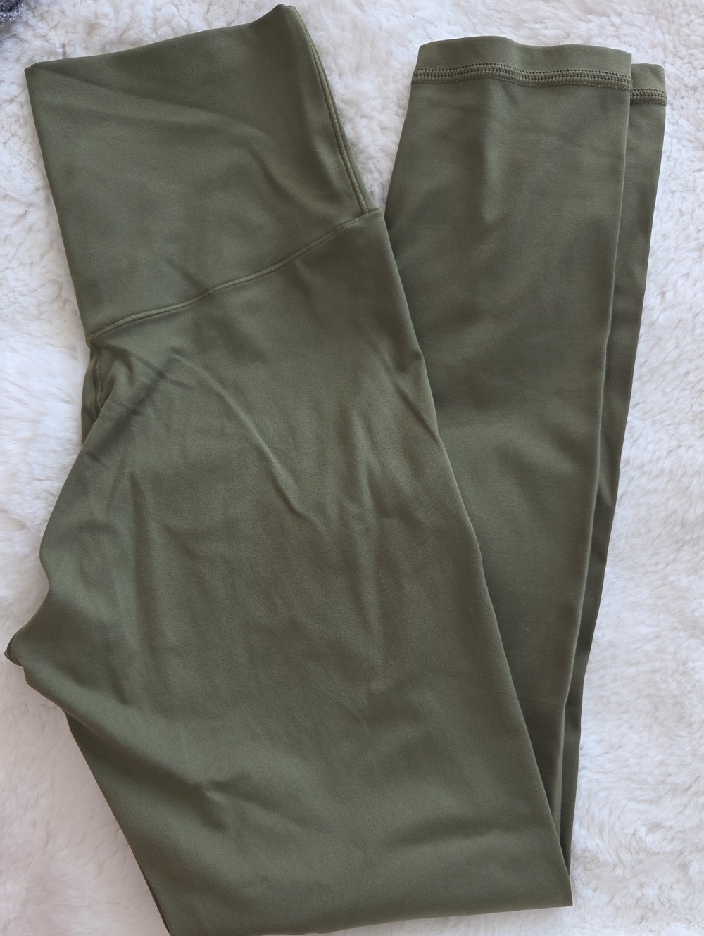 aerie Olive Green High-Waist Leggings